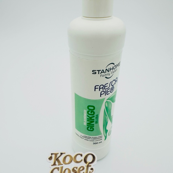 STANHOME FRESCA PIE GINKGO BILOBA FEET AND LEGS LOTION 300ml PARA PIES Y PIERNAS - Picture 3 of 6